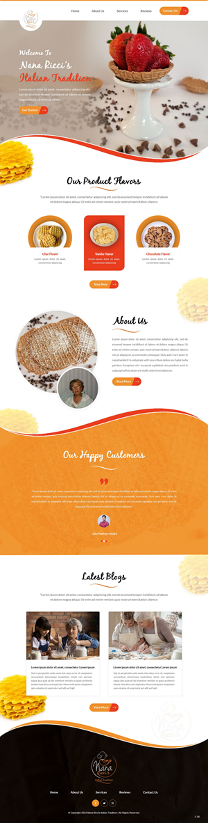 Squarespace Design by pb for this project | Design: #30550720