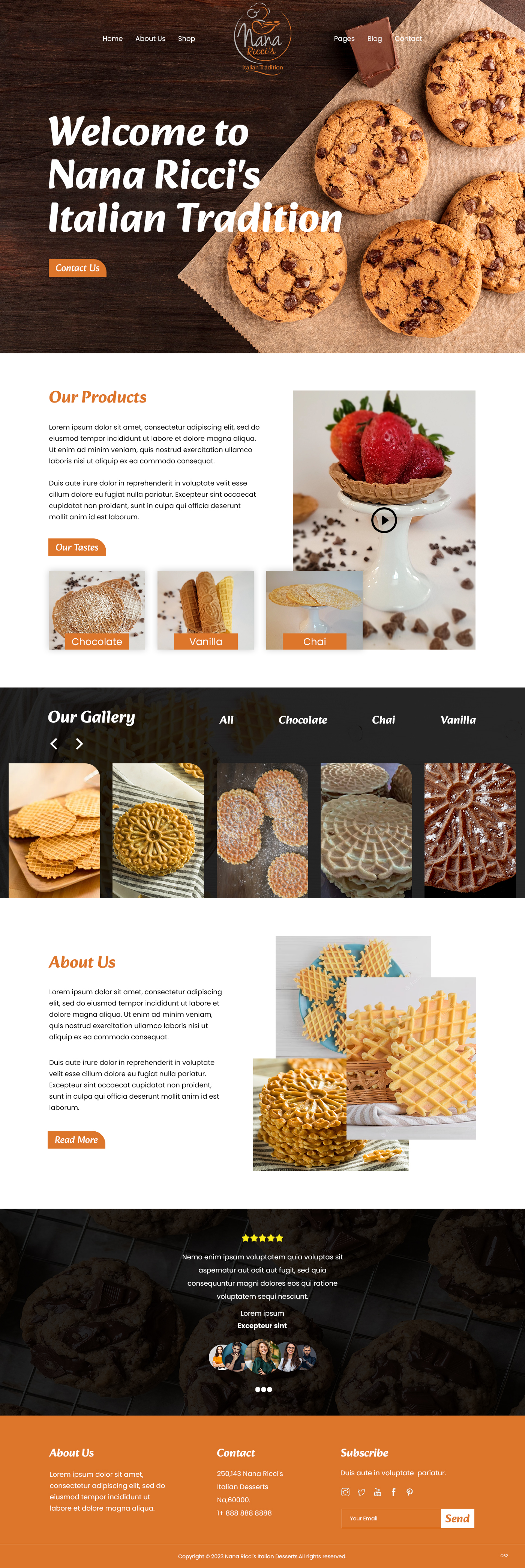 Squarespace Design by pb for this project | Design #30550733