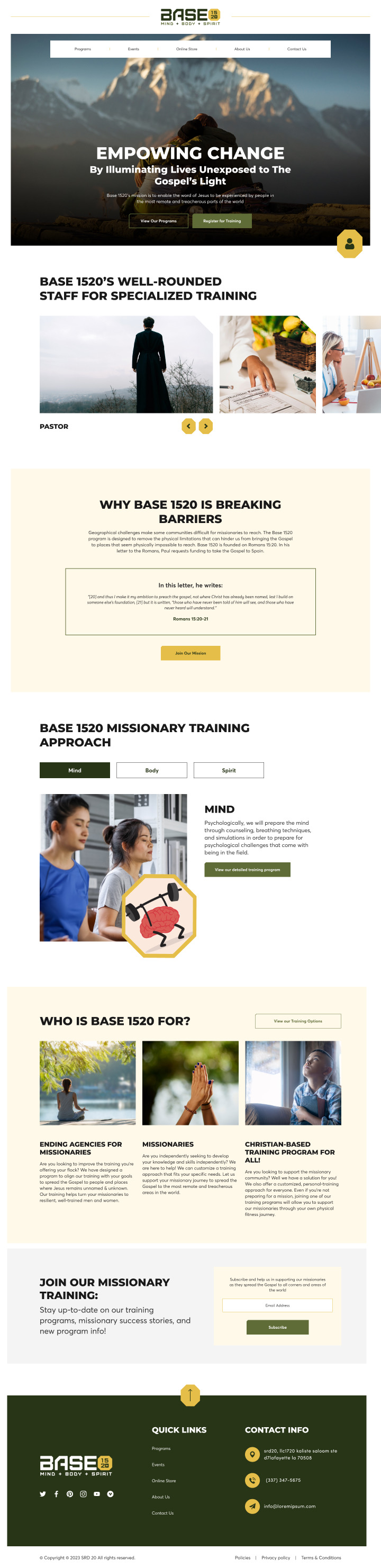 Web Design by Hafsa Fatymah for this project | Design #30587437