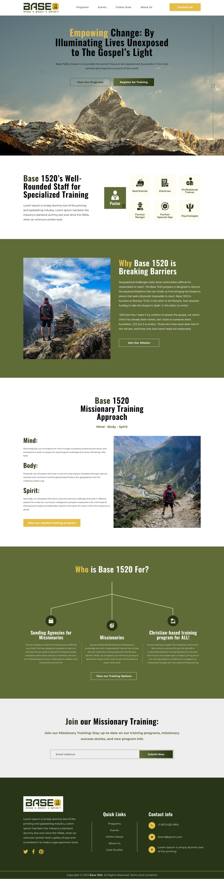 Web Design by Hafsa Fatymah for this project | Design #30587443