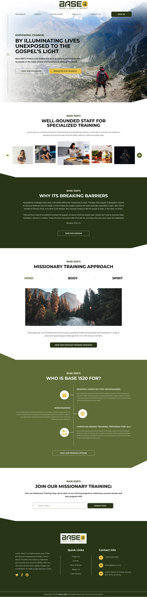 Web-Design von Hafsa Fatymah für dieses Projekt | Design: #30587447