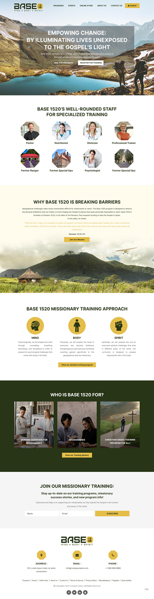 Web Design by pb for this project | Design: #30550629