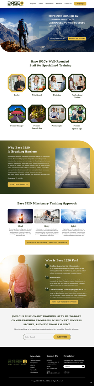 Web Design by pb for this project | Design: #30550631