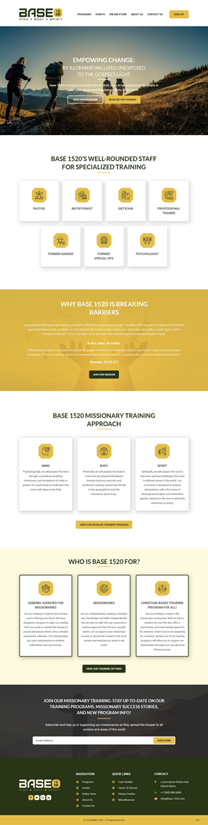 Web Design by pb for this project | Design: #30550632