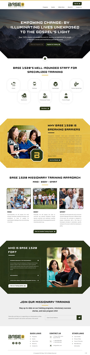 Web Design by pb for this project | Design: #30550639