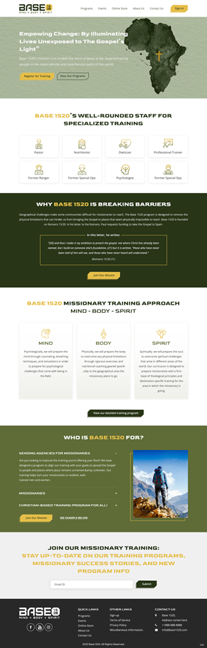 Web Design by pb for this project | Design: #30550640