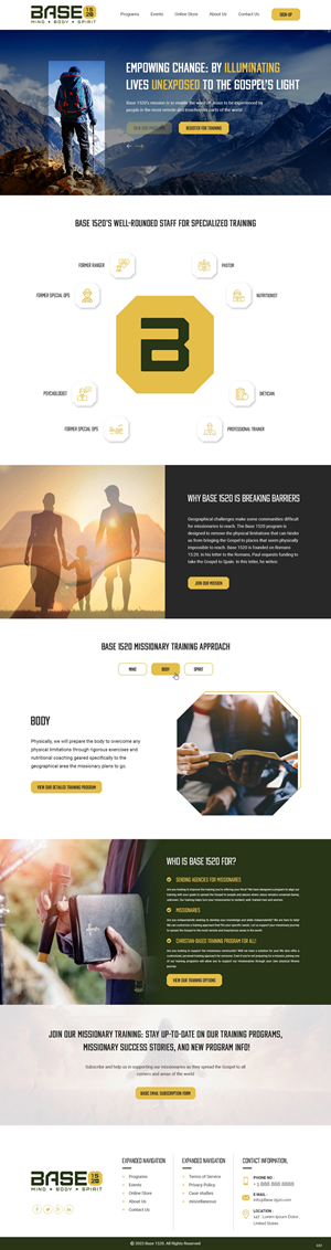 Web Design by pb for this project | Design: #30550641