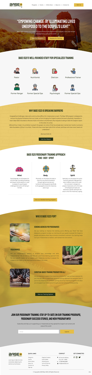 Web Design by pb for this project | Design: #30557124