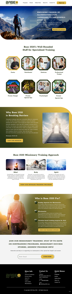 Web Design by pb for this project | Design: #30557126