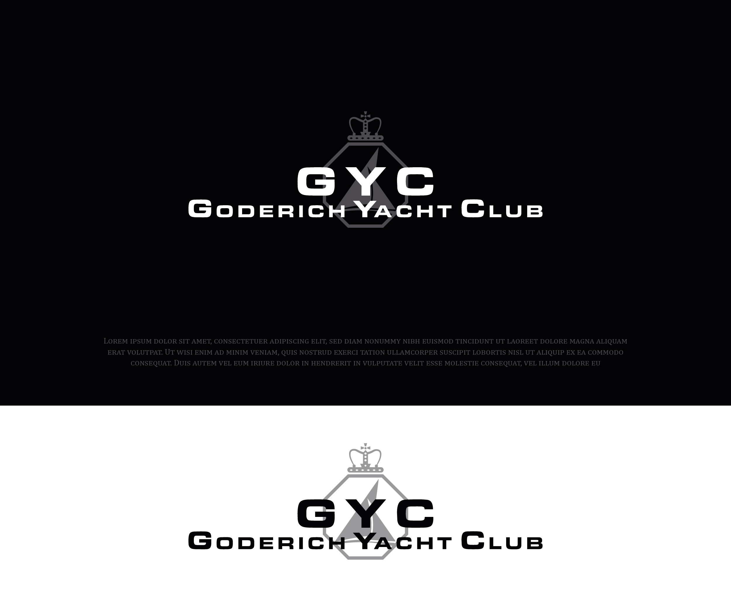 Logo Design by 99 Art.. for Goderich Yacht Club | Design #30557069