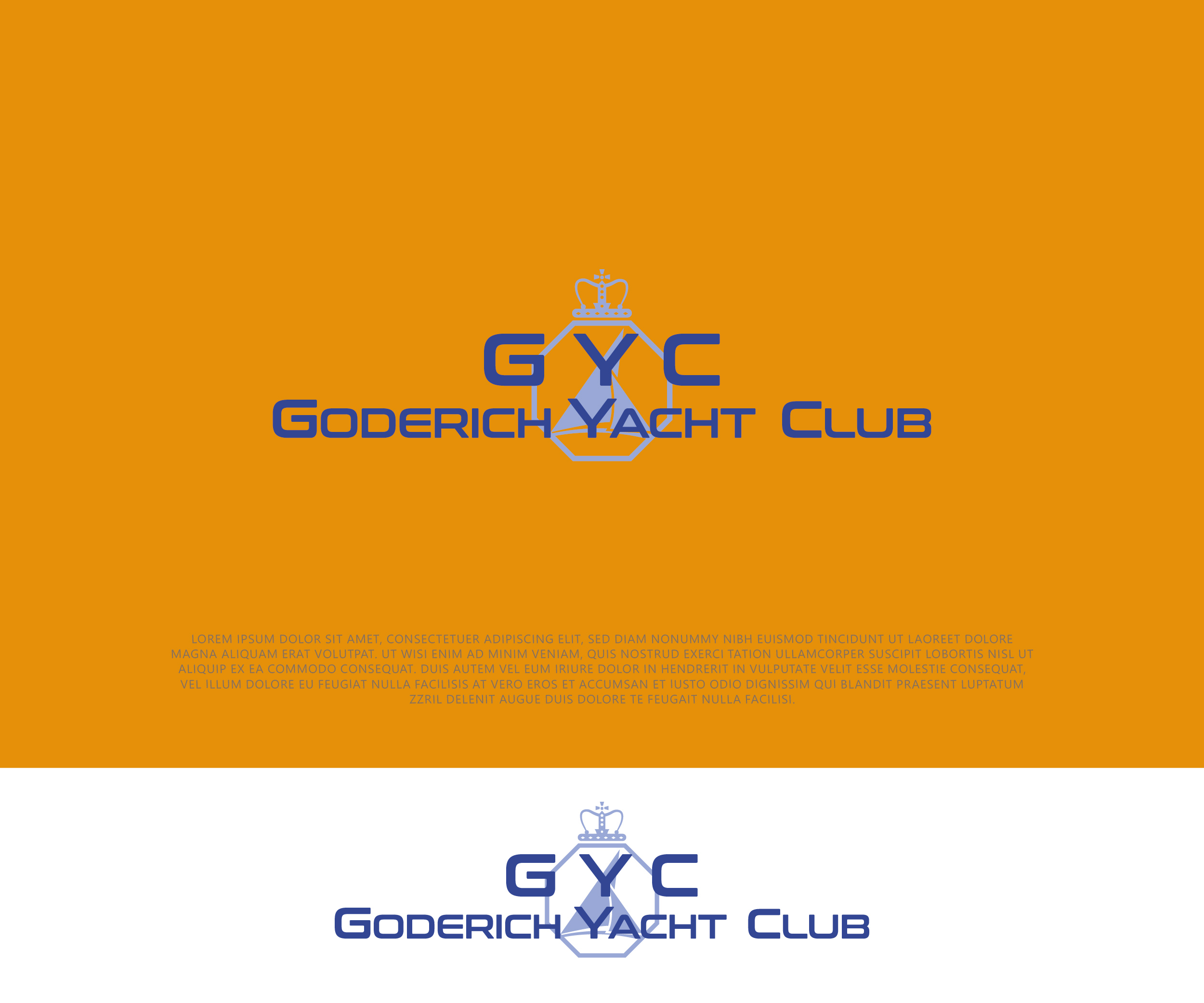 Logo Design by 99 Art.. for Goderich Yacht Club | Design #30559688