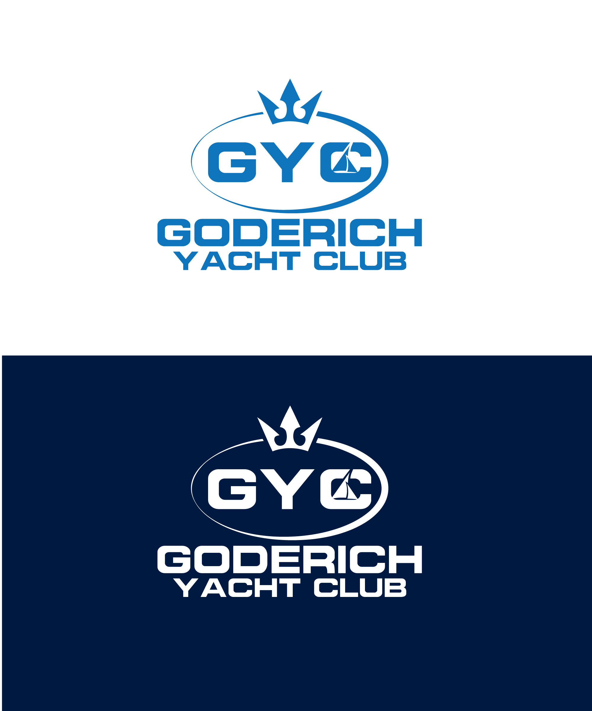 Logo Design by MHP Graphics House for Goderich Yacht Club | Design #30550096