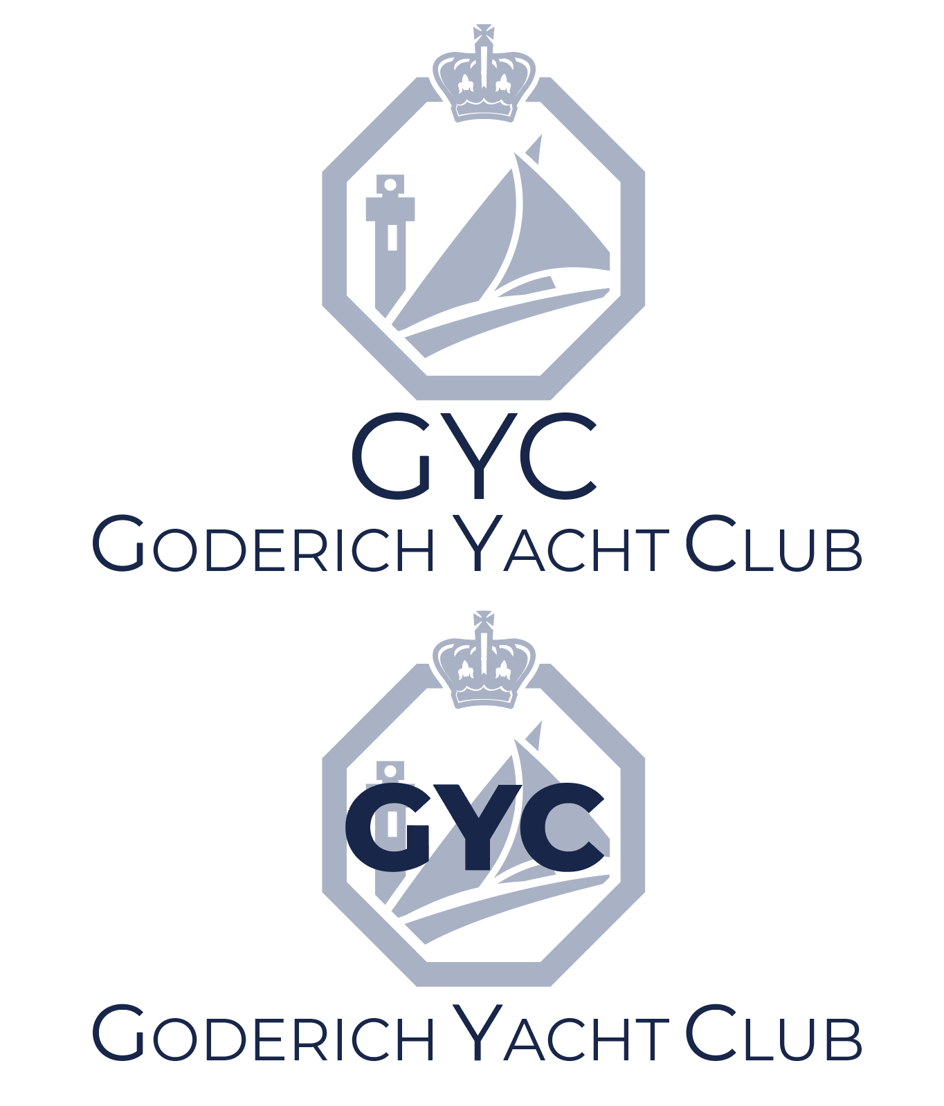 Logo Design by ososan for Goderich Yacht Club | Design #30556643