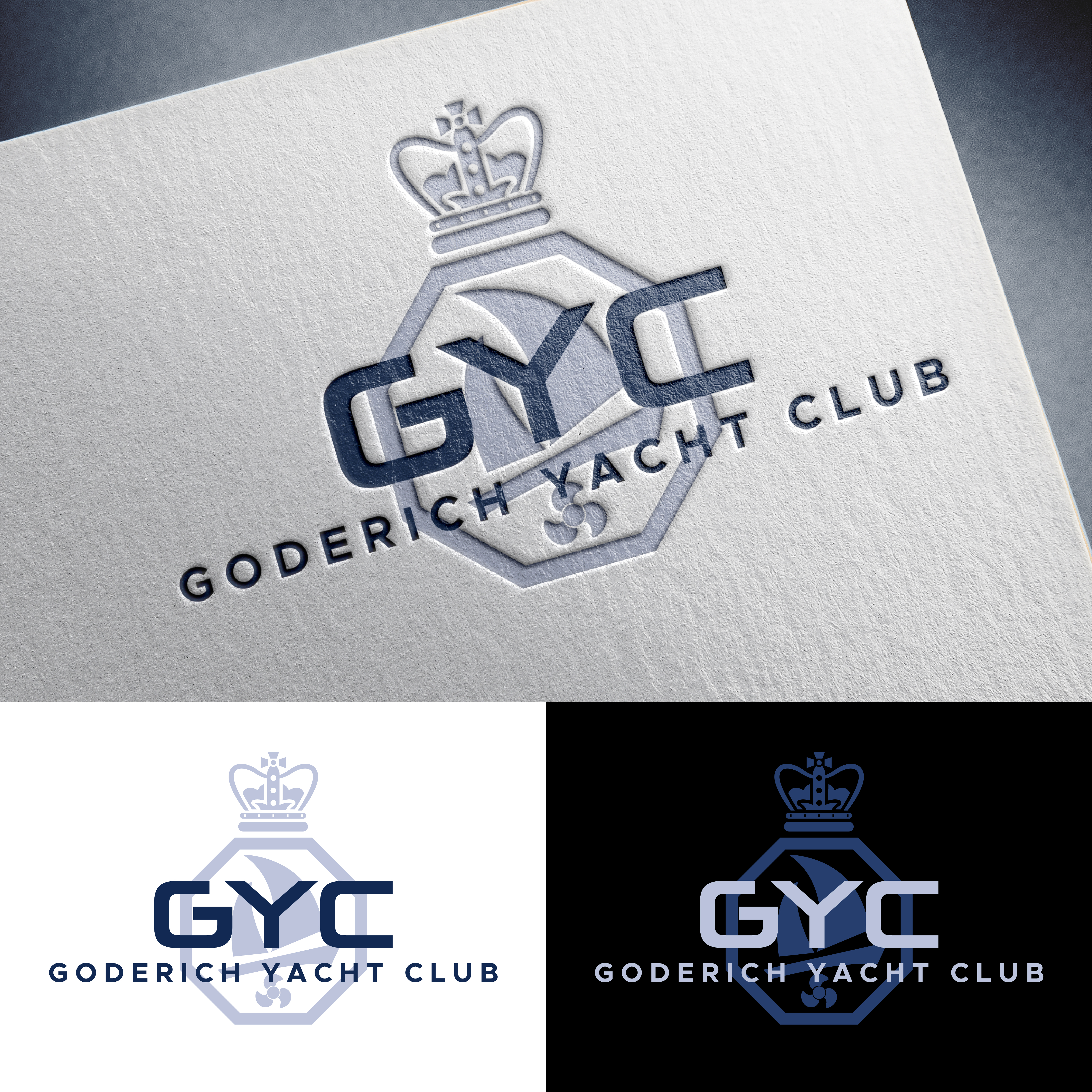 Logo Design by ARTchemist for Goderich Yacht Club | Design #30571020