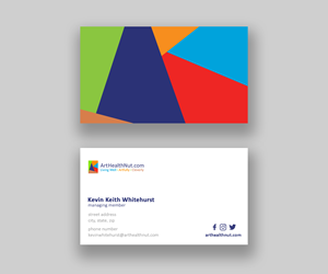 Diseño de Tarjeta de Presentación por Andrés Sebastián para ArtHealthNut.com, LLC | Diseño: #30551570