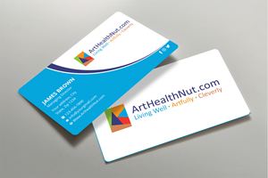 Design de Carte de Visite par Expert Bappy pour ArtHealthNut.com, LLC | Design : #30551693