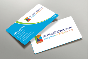 Design de Carte de Visite par Expert Bappy pour ArtHealthNut.com, LLC | Design : #30551698