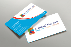 Design de Carte de Visite par Expert Bappy pour ArtHealthNut.com, LLC | Design : #30551704