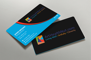 Design de Carte de Visite par Expert Bappy pour ArtHealthNut.com, LLC | Design : #30551709