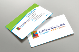 Design de Carte de Visite par Expert Bappy pour ArtHealthNut.com, LLC | Design : #30551733
