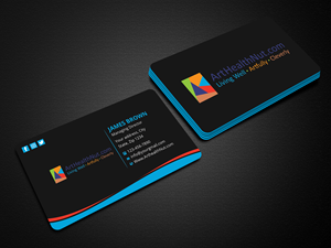 Design de Carte de Visite par Expert Bappy pour ArtHealthNut.com, LLC | Design : #30551769