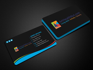 Design de Carte de Visite par Expert Bappy pour ArtHealthNut.com, LLC | Design : #30551775