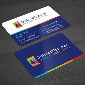 Diseño de Tarjeta de Presentación por WellDesign para ArtHealthNut.com, LLC | Diseño: #30551805