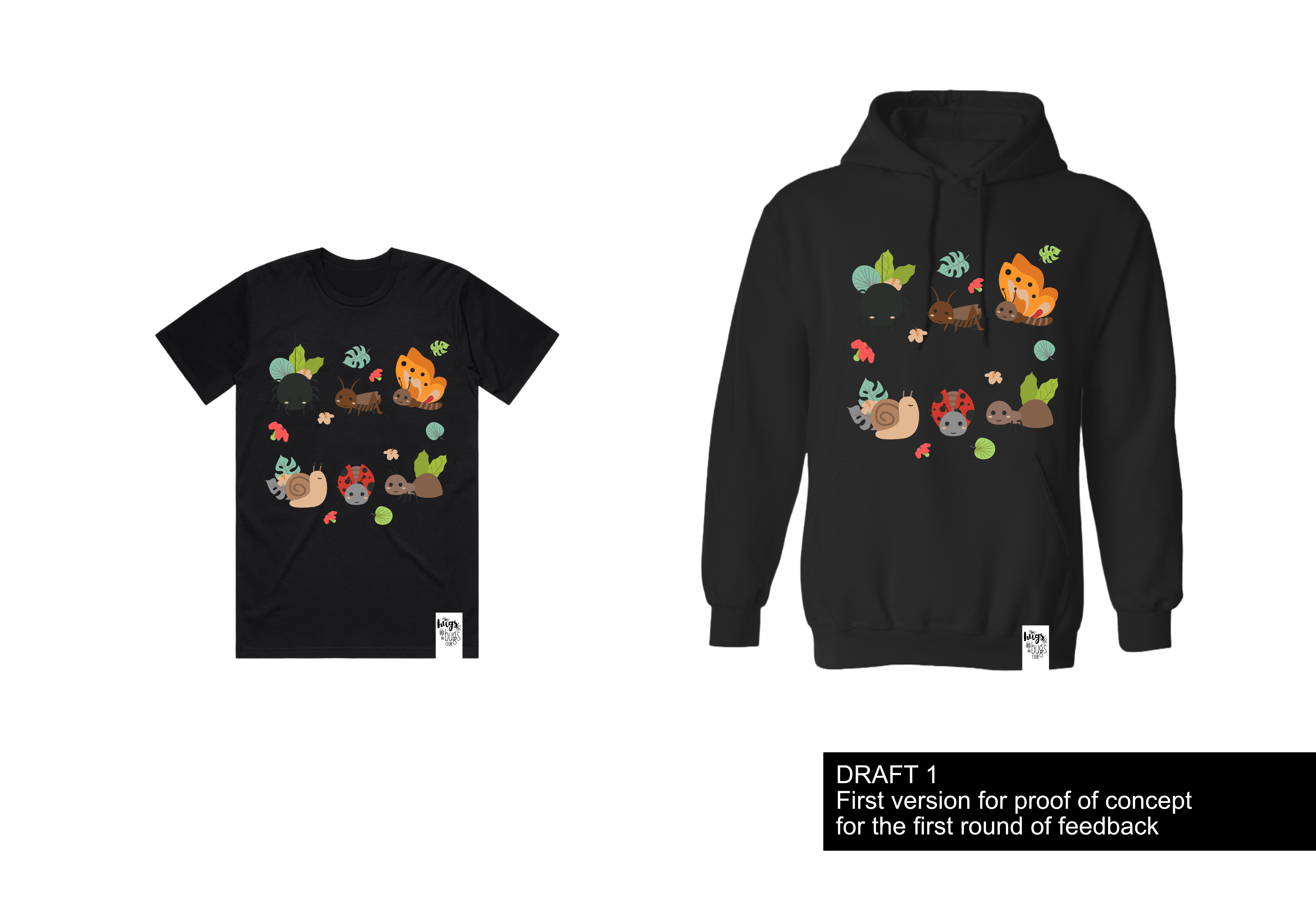 Design de T-shirt par AnninWonderland pour Hugs & Bugs Club | Design #30563518