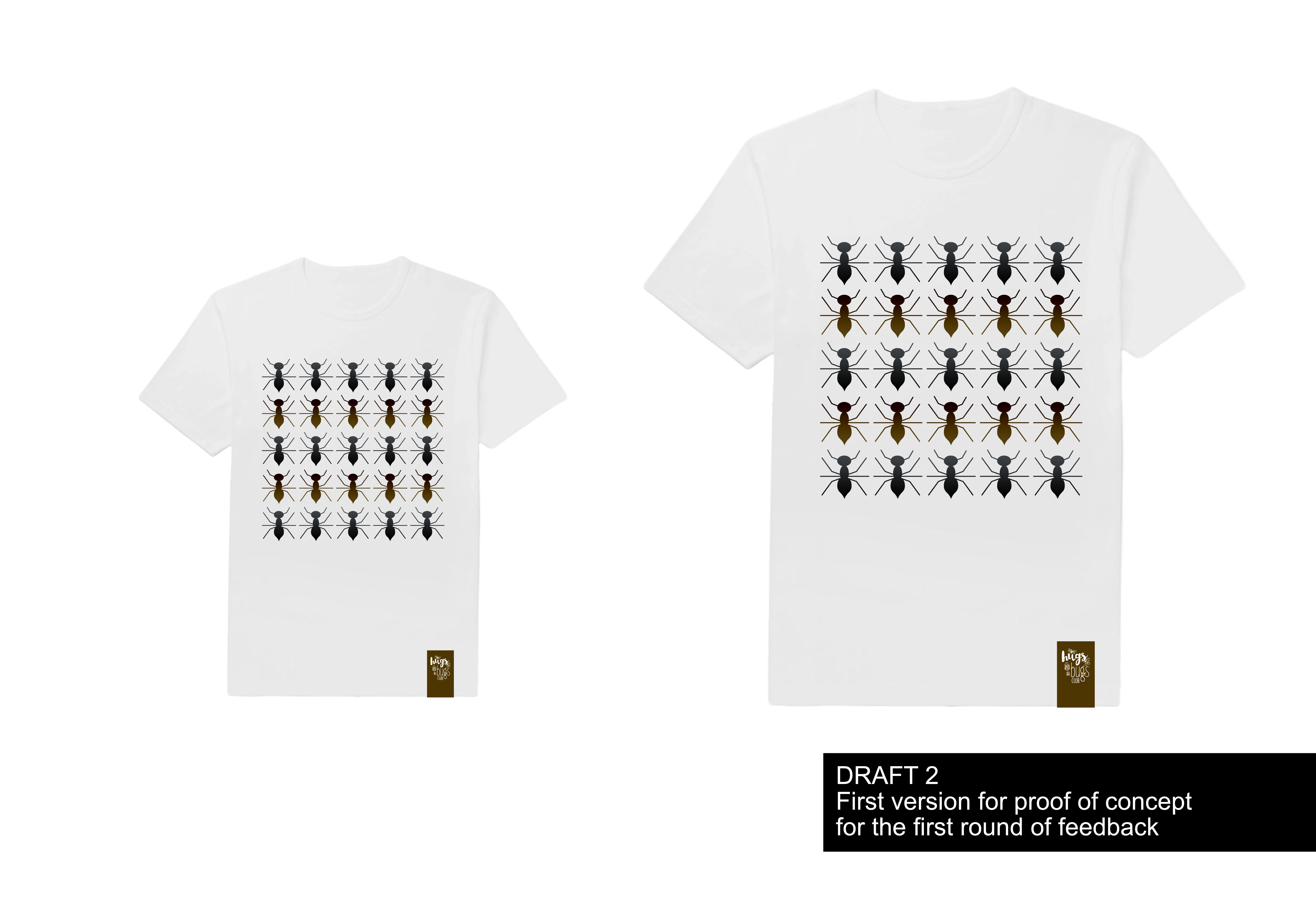 T-shirt Design by AnninWonderland for Hugs & Bugs Club | Design #30563876