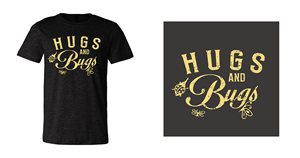 T-shirt Design by JKIANN08 for Hugs & Bugs Club | Design: #30591497