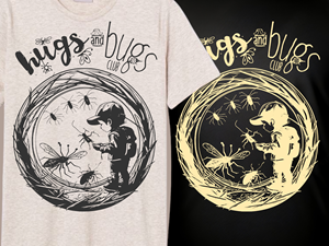 T-Shirt-Design von Foulanan Design für Hugs & Bugs Club | Design: #30558725