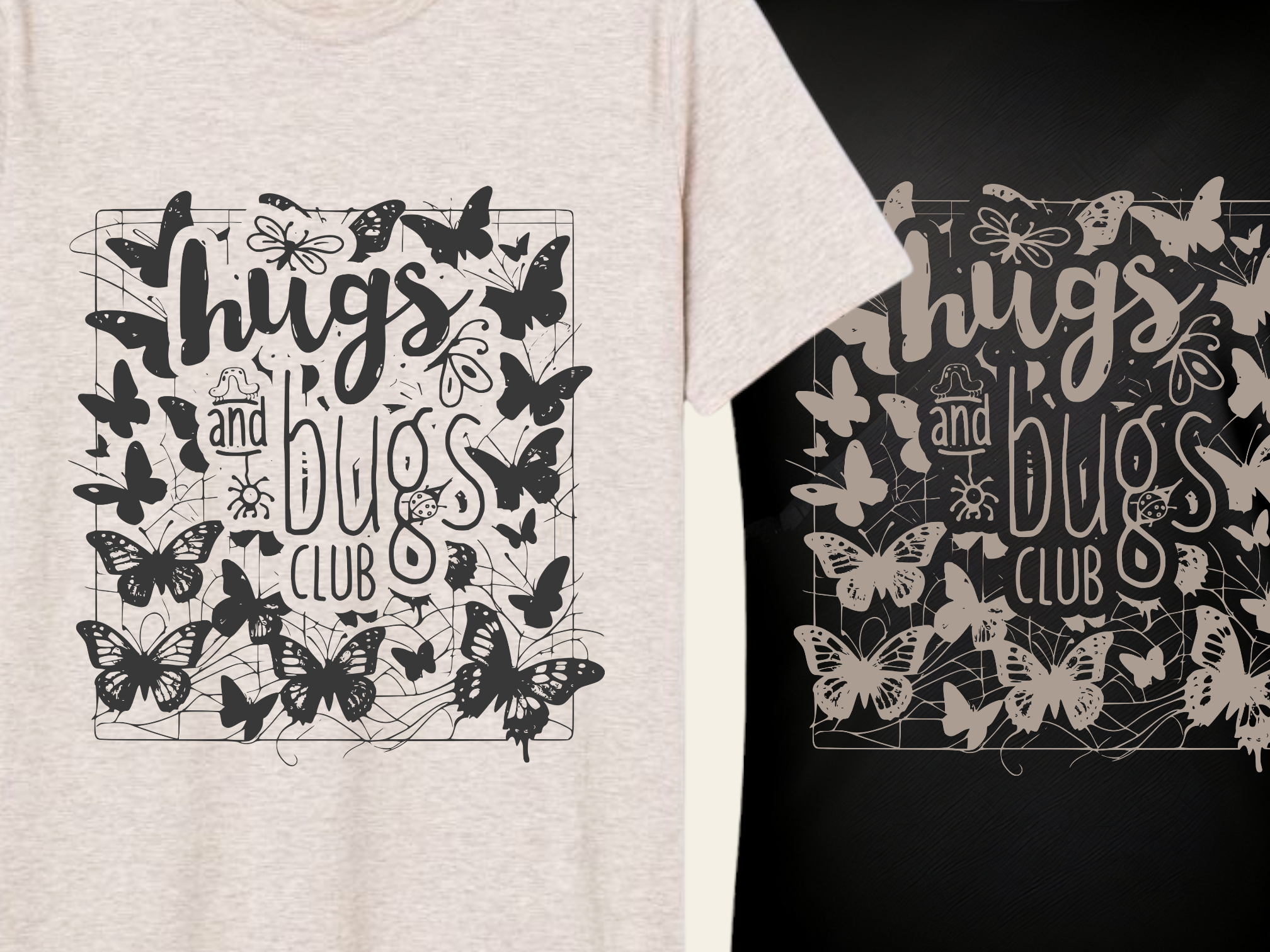 T-Shirt-Design von Foulanan Design für Hugs & Bugs Club | Design #30558820