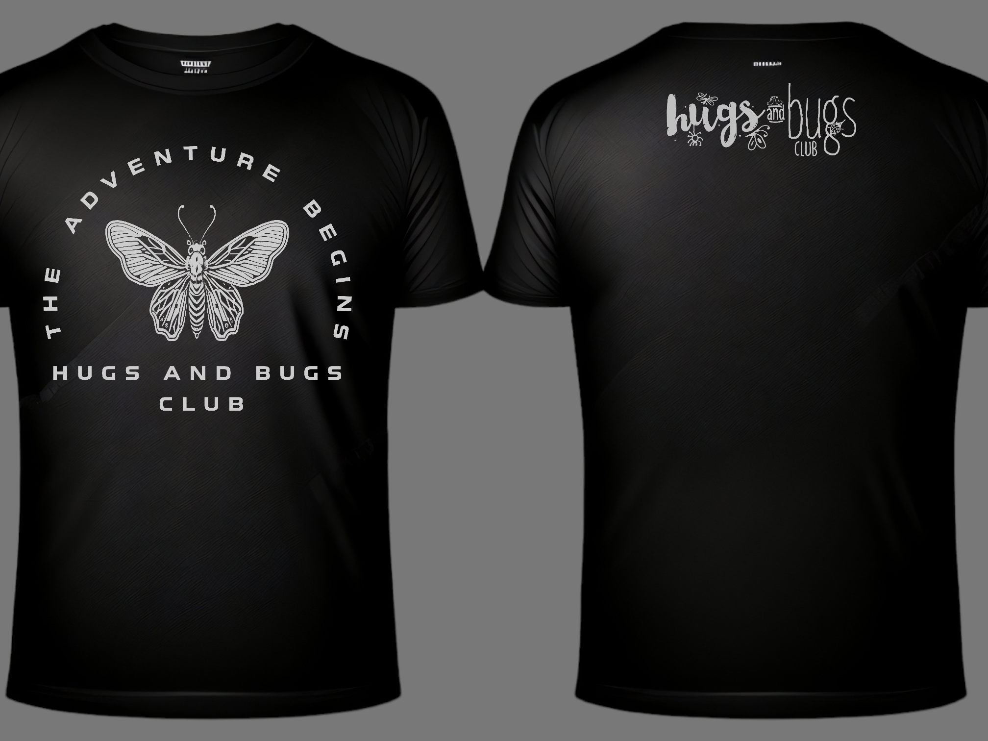 T-shirt Design by Foulanan Design for Hugs & Bugs Club | Design #30559687