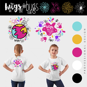 T-Shirt-Design von MARO07 für Hugs & Bugs Club | Design: #30570278