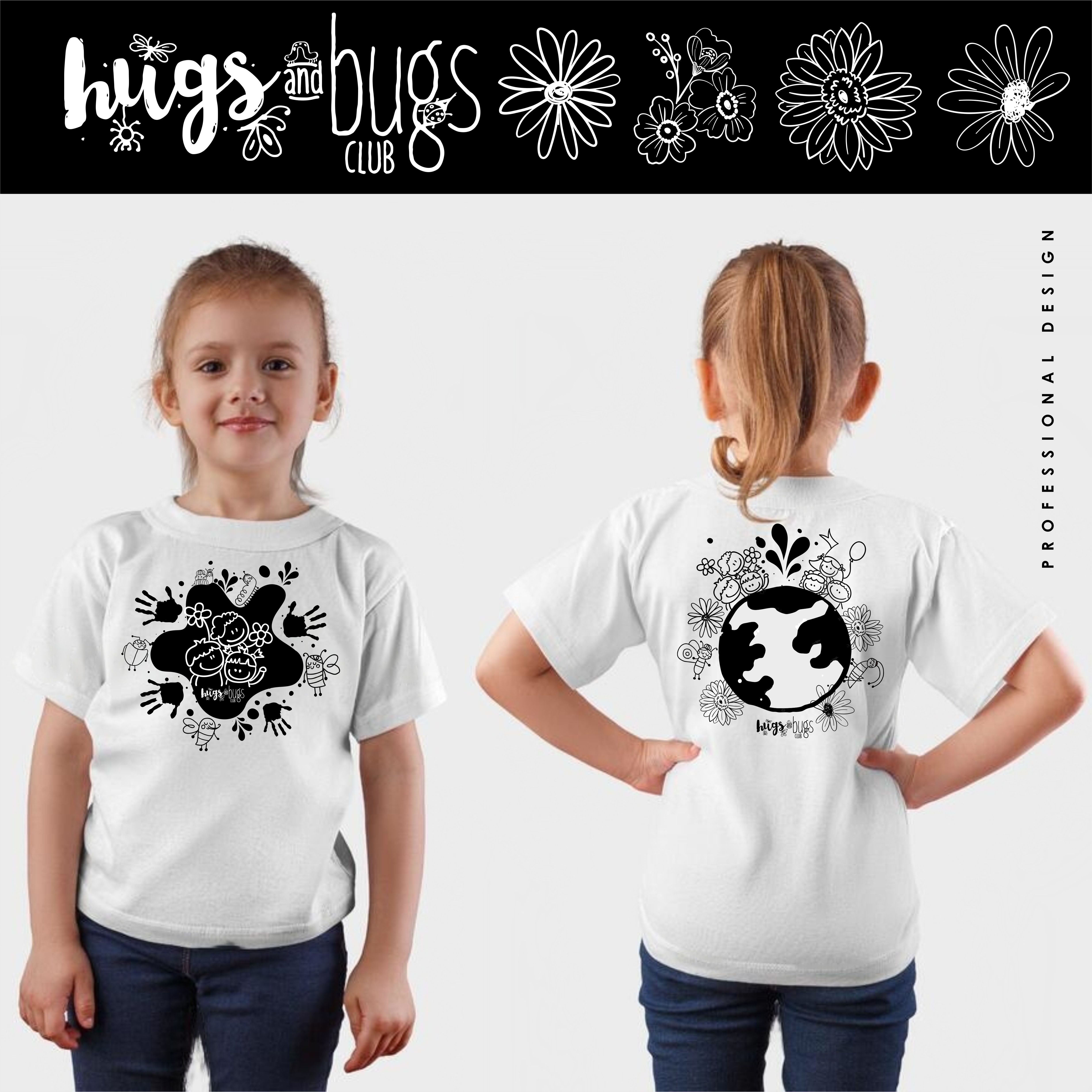 T-Shirt-Design von MARO07 für Hugs & Bugs Club | Design #30653249