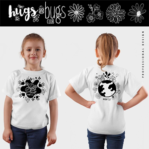 T-Shirt-Design von MARO07 für Hugs & Bugs Club | Design: #30653249