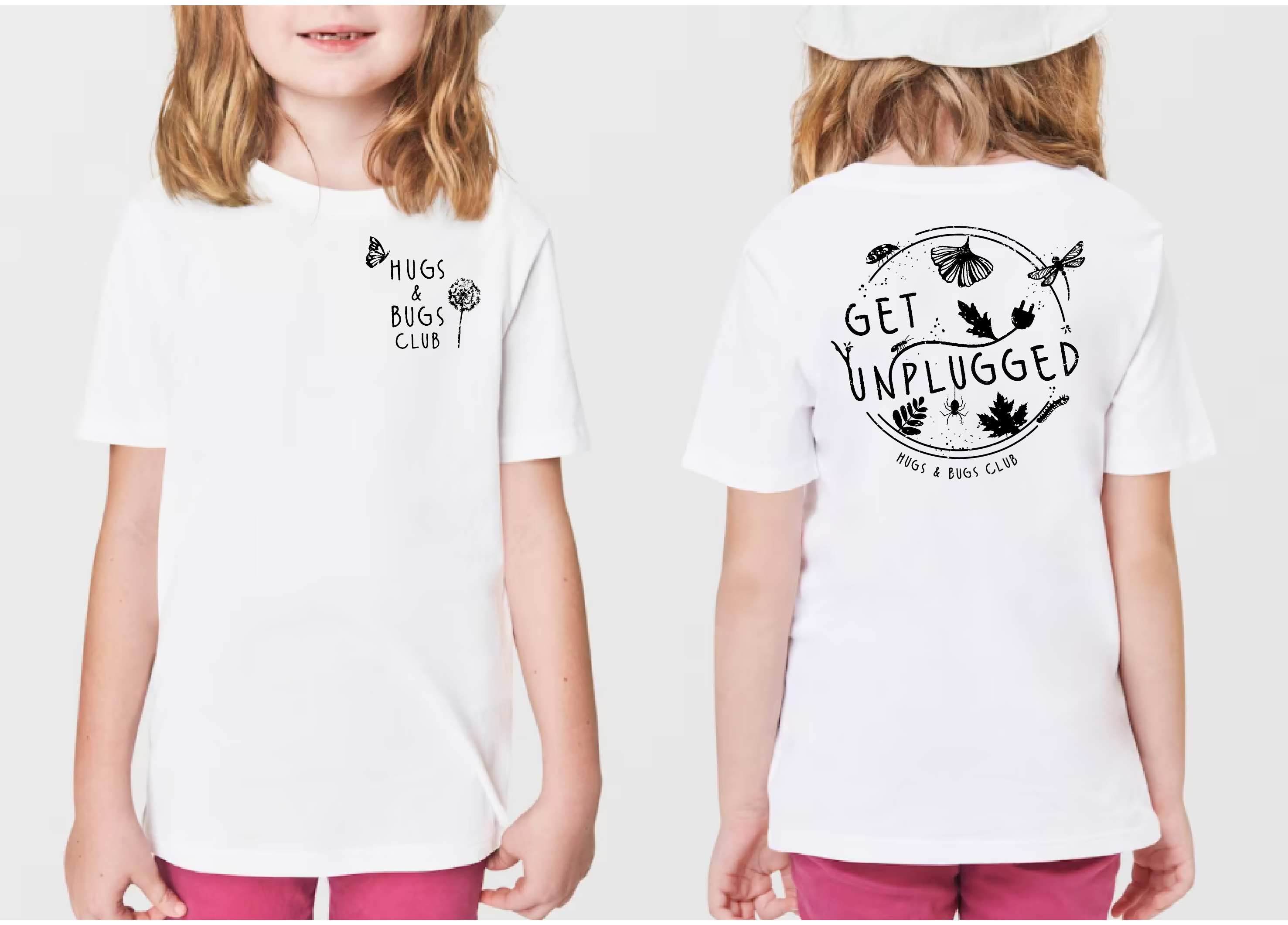 T-shirt Design by Tori H. for Hugs & Bugs Club | Design #30676708