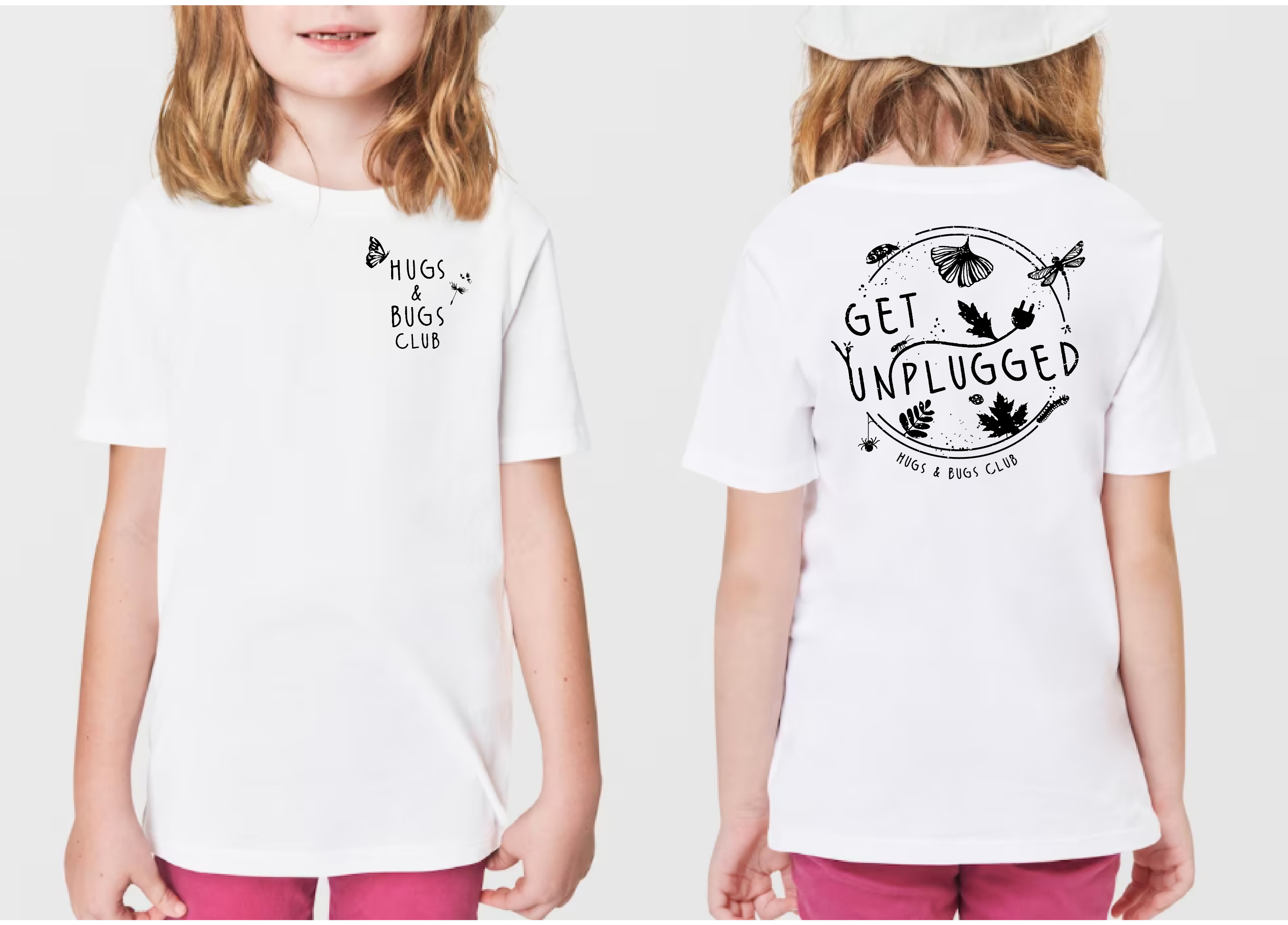 T-shirt Design by Tori H. for Hugs & Bugs Club | Design #30677167