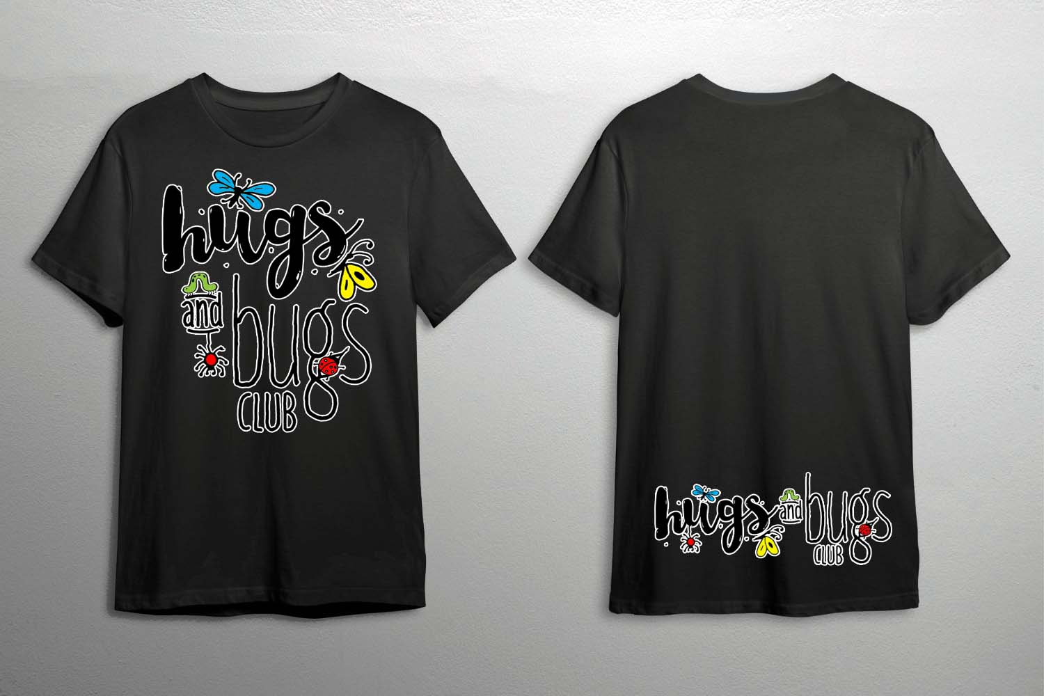 T-Shirt-Design von srimal ruwan für Hugs & Bugs Club | Design #30552484