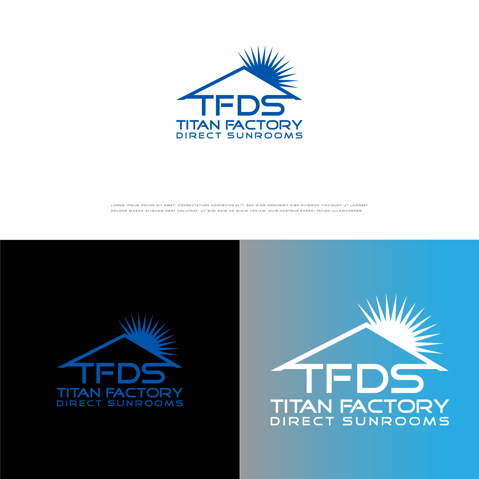 Logo Design by RAFSAN10 for Titan Sunrooms | Design #30584973