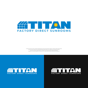 Logo Design by Anderwork for Titan Sunrooms | Design #30551723