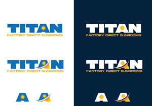 Logo Design by Rubia@ for Titan Sunrooms | Design: #30575777