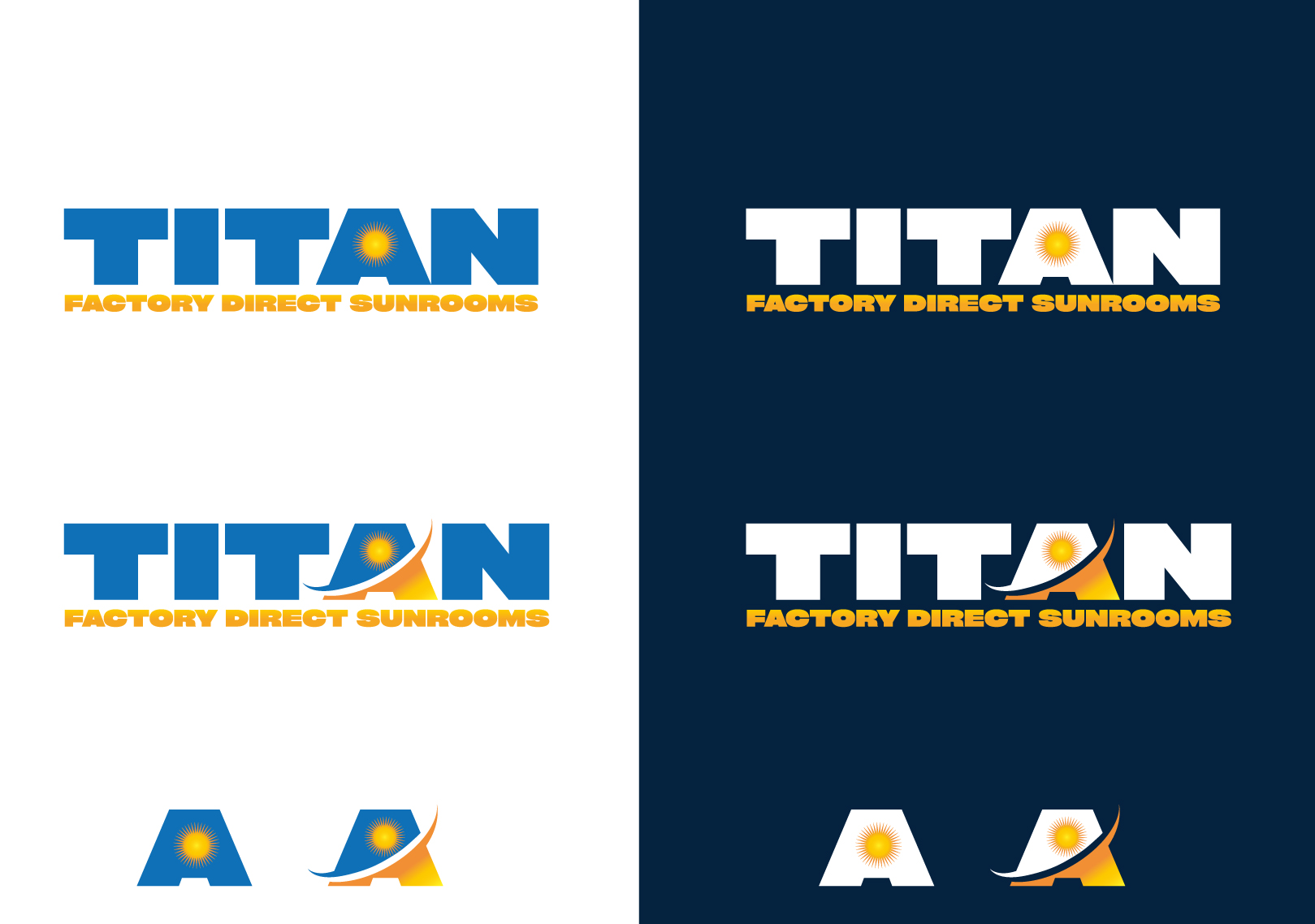Logo Design by Rubia@ for Titan Sunrooms | Design #30575778