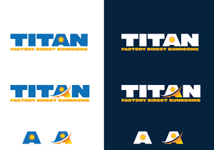 Logo Design by Rubia@ for Titan Sunrooms | Design: #30575778