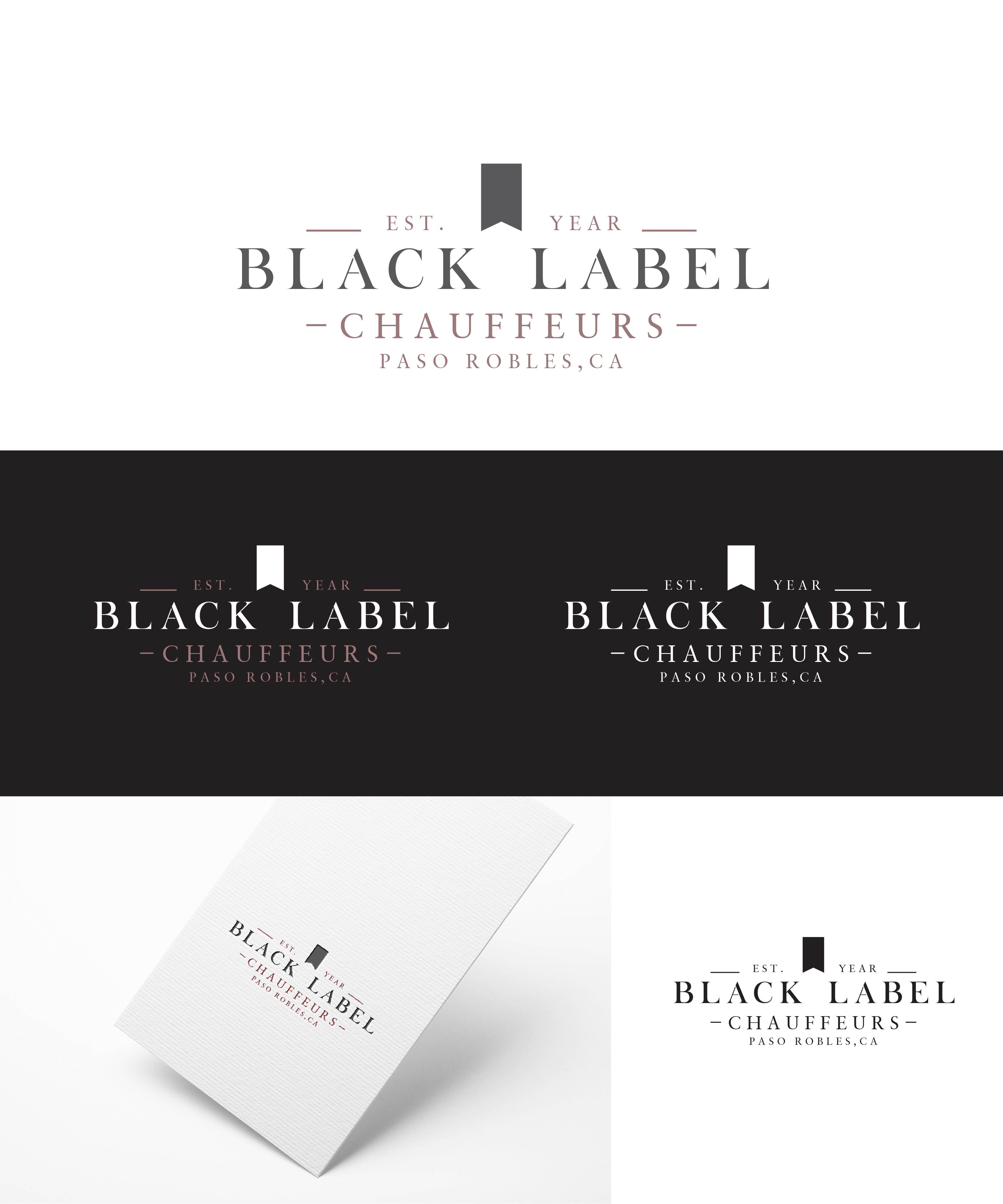 Diseño de Logo por Idea Master Plus para Black Label Chauffeurs | Diseño #30589045