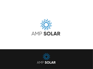 Logo Design by AbrinaDesign for Amp Solar LLC | Design: #30556248
