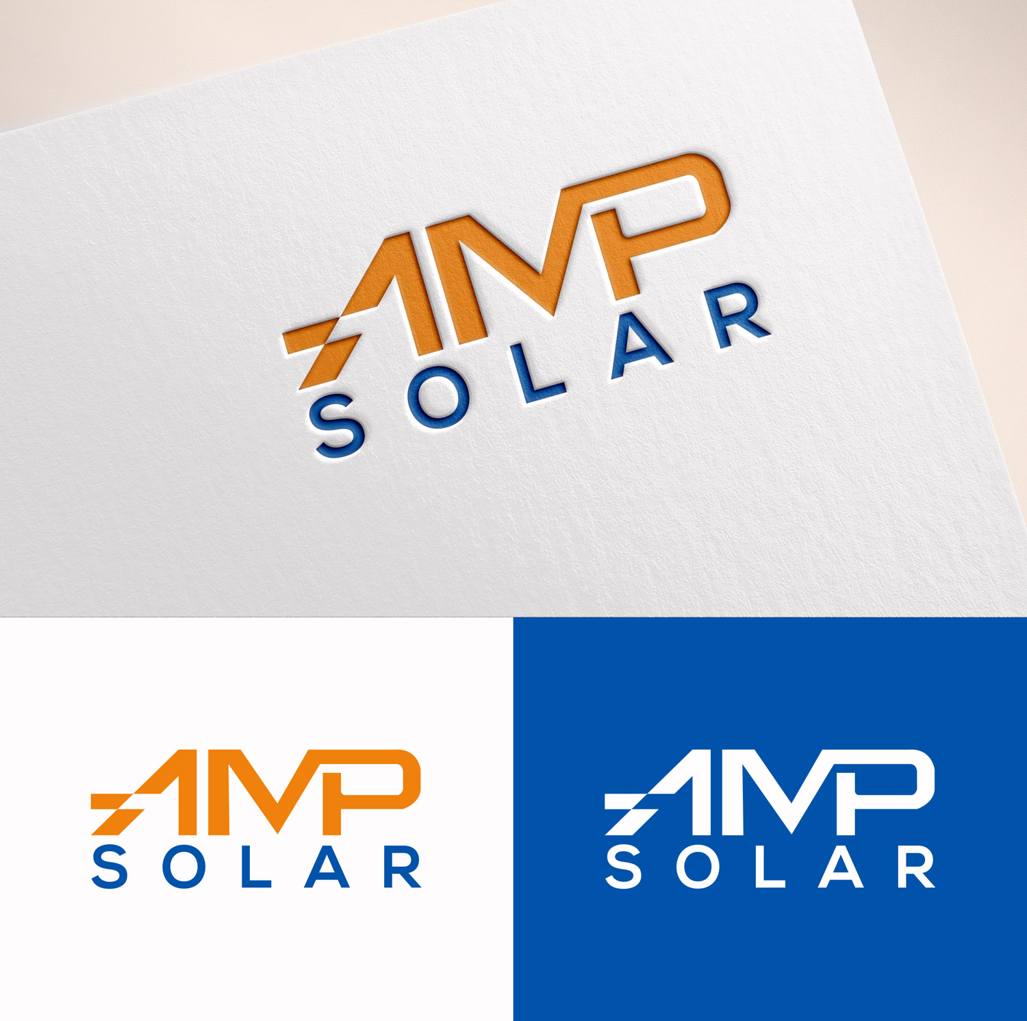 Design de Logo par M Art & Design pour Amp Solar LLC | Design #30553309