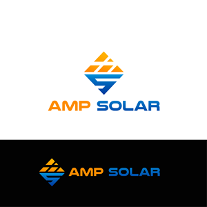 Logo Design by megamen for Amp Solar LLC | Design: #30552339