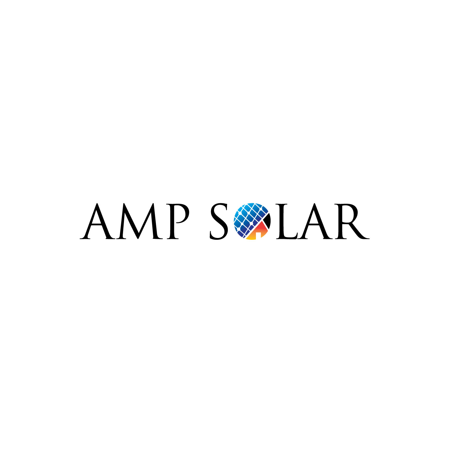 Logo Design by LAXMI DESIGNHUB for Amp Solar LLC | Design #30555329