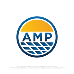 Diseño de Logo por fly  design para Amp Solar LLC | Diseño: #30555590